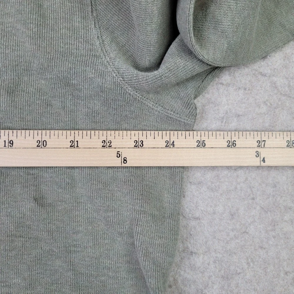 Polo Ralph Lauren 1/4 Zip Pullover Sweater Mens L Green Mock Neck Preppy Pony